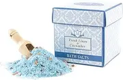 Mystix London Fresh Linen & Cucumber Scented Bath Salt - 350g