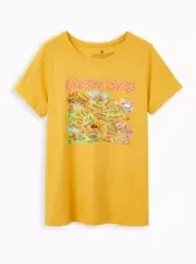 Torrid Candy Land Shirt Yellow NWT New 1X