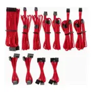 CORSAIR Corsair PSU - RED Premium Individually Sleeved DC Cable Pro Kit, Type 4