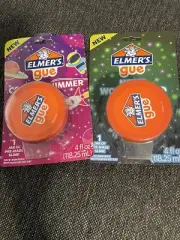 Elmer's GUE Premade Slime Cosmic Shimmer Glitter Slime Variety Pack 2 Count
