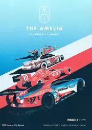 THE AMELIA CONCOURS D'ELEGANCE 2022 Racing Poster Print