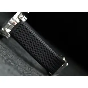 高質感方便好用18mm 20mm 22mm 24mm蕭邦輪胎紋不鏽鋼製單折安全扣矽膠錶帶 apple watch