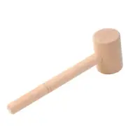 Household Cracking Seafood Tool Lobster Seafood Hammers Natural Wood Food Mallet