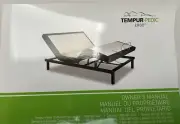 Tempur-Pedic Ergo Mattress Owner's Manual (Illustrated / Brand New)