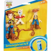 Toy Story Forky Woody Includes 2 IMAGINEXT Figures Mattel Fisher Price Play Time