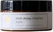 Aurelo Eclat Melt Away Cleanse Balm – Nourishing Makeup Remover with Avocado Oil, Coconut Oil & Ceramides for Hydrated, Glowing Skin – 100g