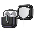 For AirPods Pro 2nd 4th 3rd Gen Magnetic Shockproof Lock catch Cover w/ Keychain