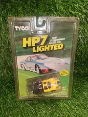 TYCO HP-7 LIGHTED PORSCHE 908 LONG NOSE #56 IN YELLOW/BLACK
