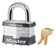 Master Lock 5KA-A214 2" Laminated Keyed Alike Laminated Padlock