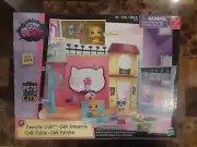 New Sealed Original Box!!!! Littlest Pet Shop Pawristas Café Playset Cats