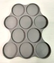 Movement Tray for 28mm Warhammer 10 Man Blob 40k Age of Sigmar Models Trays Base