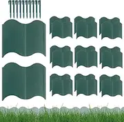 Garden Edger Border | Decorative Garden Border Fence Panel, Removable Protective Edging Fence for Flower Bed Barrier Landscape Yard Backyard