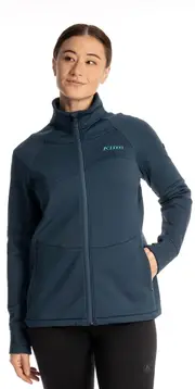 Klim Swan Valley, functional jacket women , color: Petrol , size: XL