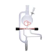 Laboratory Glass Solvent High Vacuum Distilling Heads
