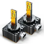 LED Headlight Bulbs Replace 90W D1S D1R HID Xenon Super White Conversion Kit 2PC (for: Porsche)