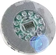 Protable Bluetooth CD Player Transparent Speaker Music with LCD Display Personal CD Player for Home Travel