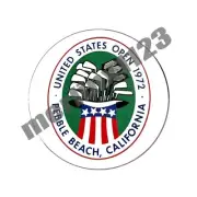 1972 US Open Pebble Beach Golf Ball Marker US Gift