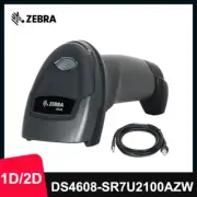 Zebra DS4608-SR7U2100AZW 2D Handheld Barcode Scanner Imager USB Kit with Cable