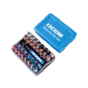 33 Pcs of Kincrome 1/4" Hex Drive Security Bit & Holder Set - Socket Adapter Set