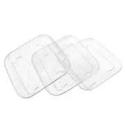 1 Set of Stainless Steel Air Fryer Rack Grilling Accessory Air Fryer Stacking