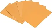 50Pcs Metal Business Cards Blanks for Customer Engraving DIY Gift Cards 5 Colors Optional (Gold)