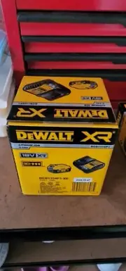 dewalt 18v battery and charger