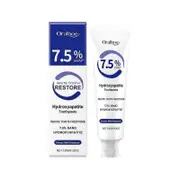 Hydroxyapatite Toothpaste for Advanced Enamel Protection, Gentle and Effective Formula, Fluoride-Free Mint Toothpaste for Sensitive Teeth 1Pcs