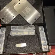 Crypto Wallet Cold Storage Backup - indestructible Steel Bitcoin Wallet for Seed
