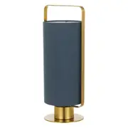 Orwel 1 Light Table Lamp Blue, Antique Gold ORWEL TL-BLAG