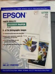 Epson HP Fuji Glossy Photo Paper Letter Ink Jet Printer 8x11 - Lot sale