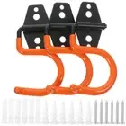 3 Pcs Metal Storage Hook Organizer for Garage Garden Tool Hangers
