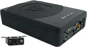 SS10P 10" 800W Slim Under-Seat Active Powered Car/Truck Subwoofer Sub,Green