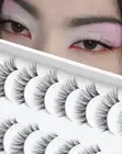 Cat Eye Eyelashes Lash Natural Wispy, False Eyelashes, Wispy Strips, Faux Mink