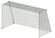 TOEI LIGHT (Toei light) Futsal hand goal net white knotless square eyes mesh 12cm angle 2 Zhang pair adapted Goals Size: Width 310 × on depth 90 × under depth 140 × height 210cm B2482 B2482