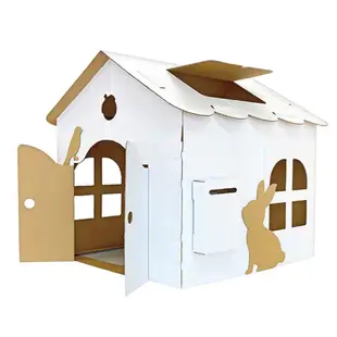 西松屋 My House 我的小窩 星空小屋 森林小屋 DIY房子塗鴉 家家酒玩具 紙模型 手工紙玩具 玩具房子 紙殼屋