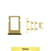 SIM Card Tray and Side Button for iPhone XR-Yellow