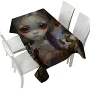 History Art Tableaux Vivants Salome and the Sphinx Tablecloth