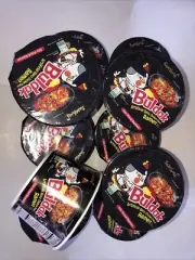 Lot Of 10 Samyang Buldak Spicy Chicken Stir Fried Ramen 3.7 oz Bowl Exp. 08/24
