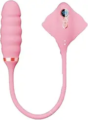Vibrator Egg Cute Fish Shape Masturbator Telescopic Dildo Powerful Women Clit Tongue licking Vibrator Adult Sex Toy Masturbator