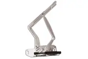 Ring Brothers Billet Bonnet Hinge Kit Natural Finish Suit 1967-1969 Camaro, Solid Frame For Steel Bonnet