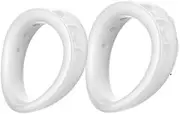 2 PCS Soft Silicone Cock Rings Sex Rubber Penis Rings for Men Erection Sex Toys for Couples & Men's Sexual Wellness