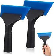 iplusmile Sets Auto Film Scraper Window Squeegee for Car Window TPU Streak Wallpapers Mirrors Kitchen Easy to Use Pcs