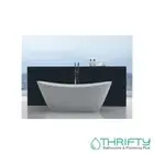 CEE JAY High Back Freestanding Bath 1500 x 750 x 680mm CJ-BATH-13