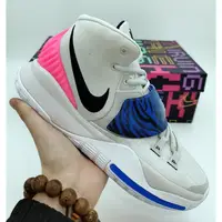 在飛比找蝦皮購物優惠-Nike Kyrie 6 歐文6代 籃球鞋 黑色七彩 白灰 