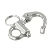 316 Stainless Steel Boat Anchor Chain Eye Shackle Swivel Hook Snap Marine Tools