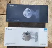 Level Lock Touch Edition Smart Lock Matte Black or Satin Nickle