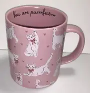 FIG & FERN “You Are Purrrfect” CATS DESIGN COFFEE MUG PINK NWT