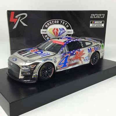 Kevin Harvick 2023 Mobil 1 Salutes Foil Number 1:24 Color Chrome Diecast