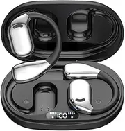Bluetooth Earbuds Open Ear Headphones Bluetooth 5.4 Earbuds Over-Ear Touch Control 16.2mm Speakers Headset for Gym,IP6 Waterproof Wireless Earphones OWS 35H