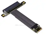 NGFF NVME 接口延長線 轉PCIE X8顯卡內置轉接M.2 8X T